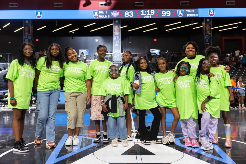 Photo Game Coverage from the Atlanta Dream team against the Washington Mystics. Atlanta 2025.